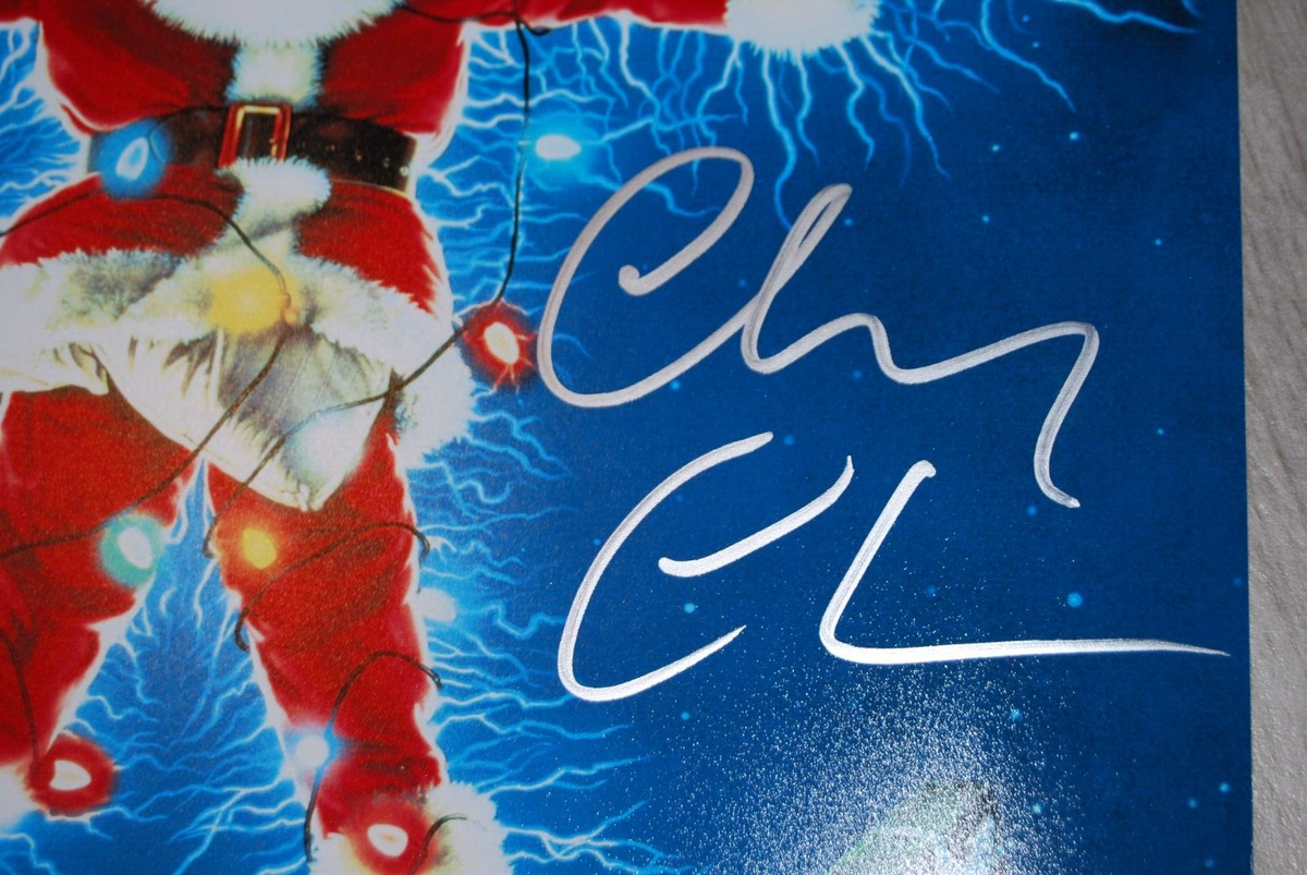 CHEVY CHASE signed (CHRISTMAS VACATION) Clark 16X20 photo BECKETT BAS BM02906