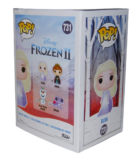 IDINA MENZEL signed (FROZEN 2) #731 Disney ELSA Funko Pop BECKETT BAS AD27029