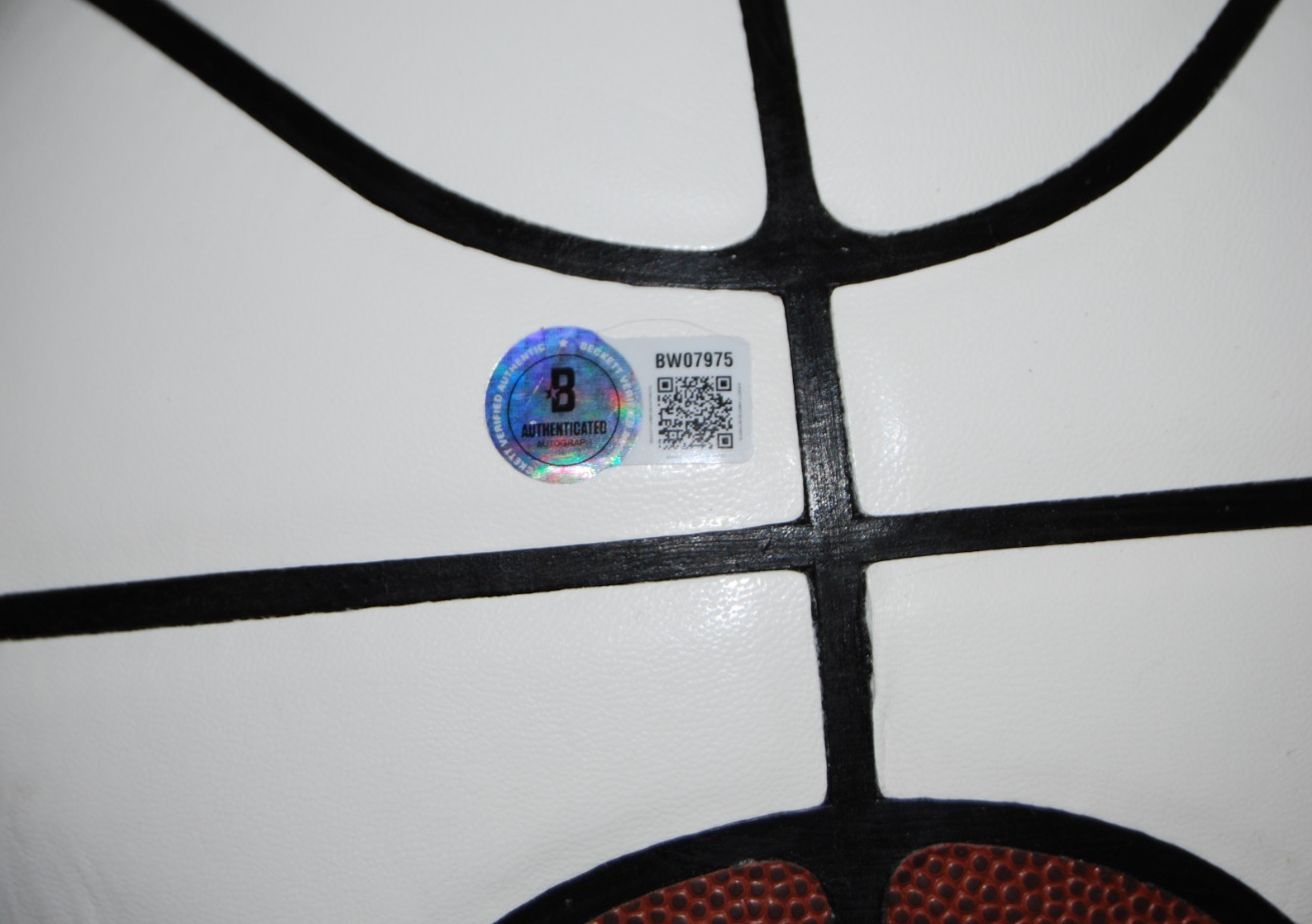 MATT PAINTER signed (PURDUE BOILERMAKERS) Nike logo basketball BECKETT BW07975
