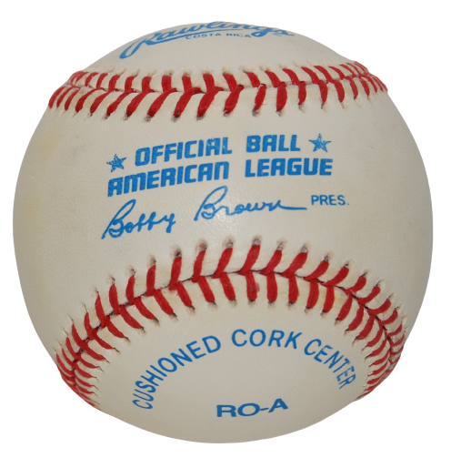 BILLY PIERCE signed AL Official baseball (CHICAGO WHITE SOX) Faded W/COA 