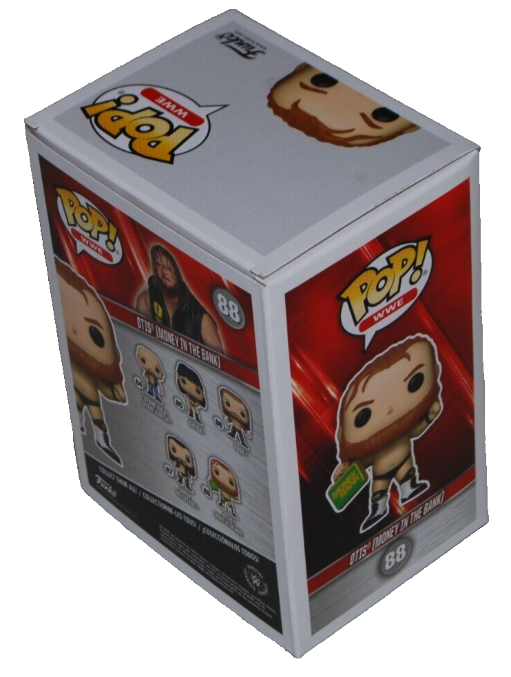 OTIS signed (WWE) Funko Pop Wrestling Money in the Bank #88 BECKETT BAS BP30266