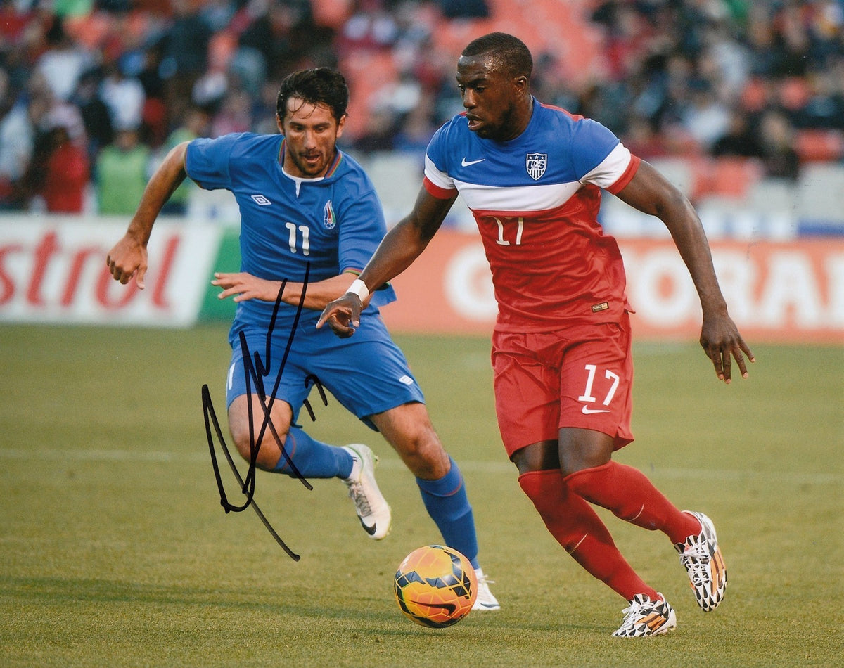 JOZE ALTIDORE signed *TEAM USA* MLS SOCCER 8X10 photo W/COA (TORONTO FC) #1