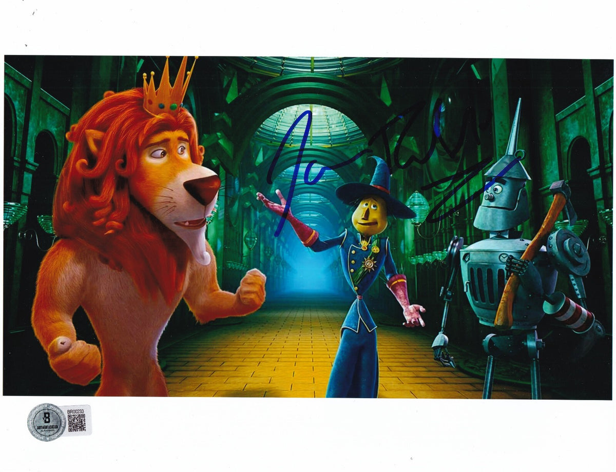 JIM BELUSHI signed (LEGENDS OF OZ) Lion Movie 8X10 photo BECKETT BAS BR00233