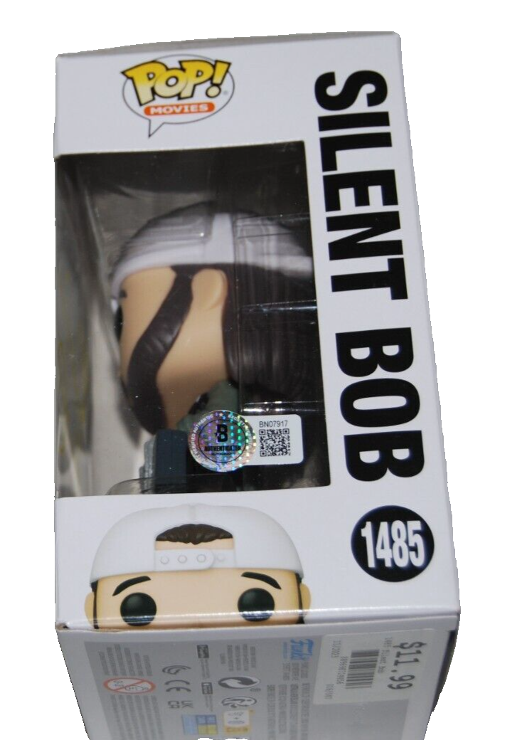 KEVIN SMITH signed (CLERKS III) #1485 Silent Bob Funko Pop BECKETT BAS BN07917