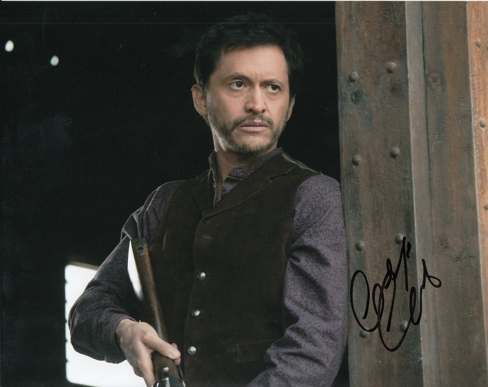 CLIFTON COLLINS JR signed (WESTWORLD) 8X10 photo *Lawrence El Lazo* W/COA #1