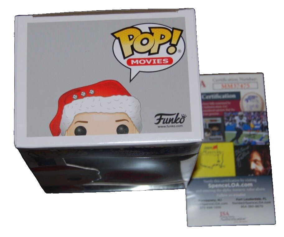 CHEVY CHASE signed (CHRISTMAS VACATION) Griswold Red Ink #242 Funko Pop JSA