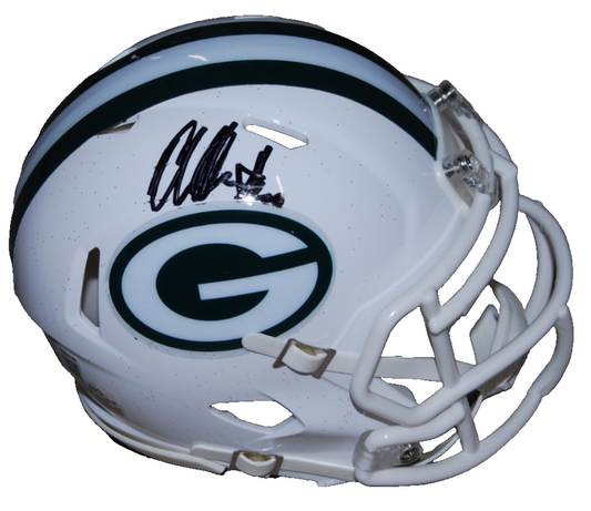 AL HARRIS signed (GREEN BAY PACKERS) white mini football helmet BECKETT BW61146