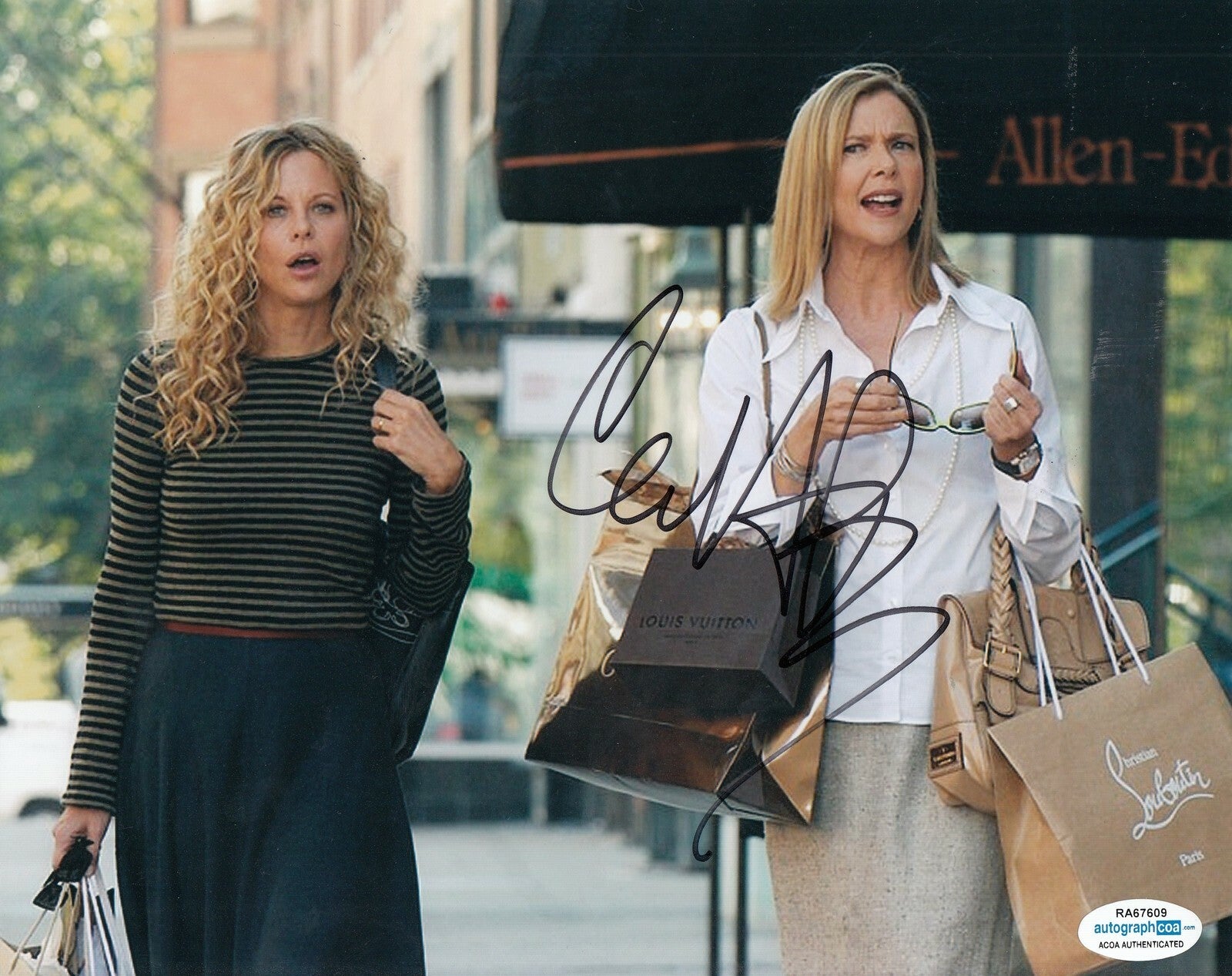 ANNETTE BENNING signed (THE WOMEN) 8X10 *Sylvie Fowler photo ACOA Authenticated