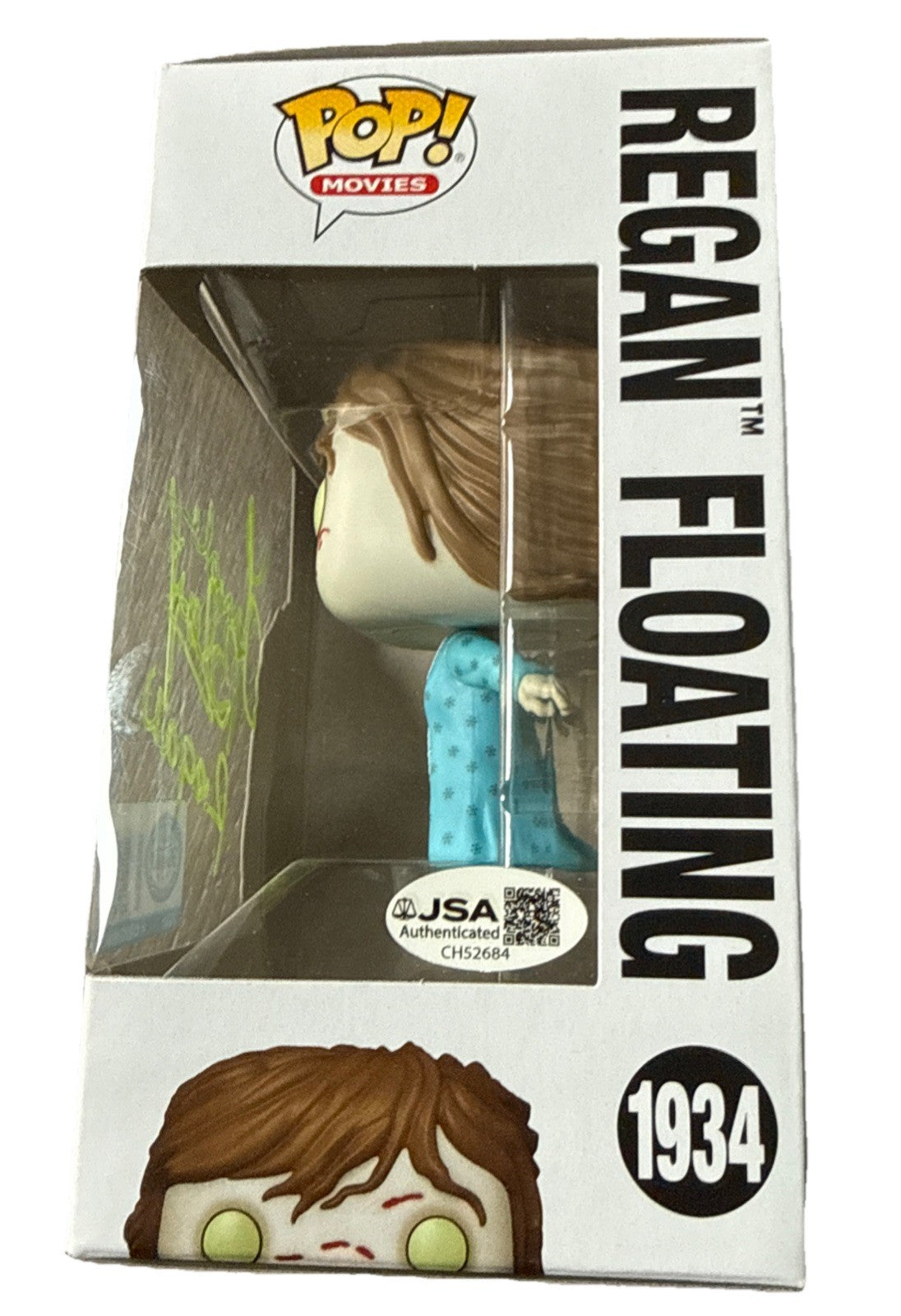 LINDA BLAIR signed (THE EXORCIST) #1934 Regan Floating Funko Pop JSA CH52684