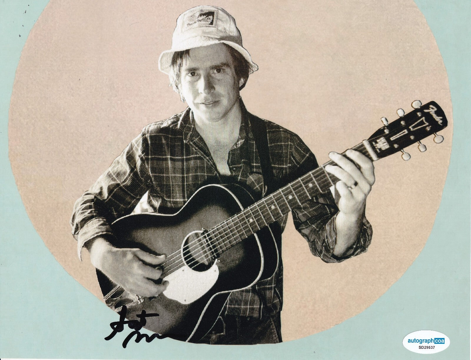 SCOTT MCMICKEN signed (DR DOG) Music Guitarist 8X10 photo ACOA SD29537
