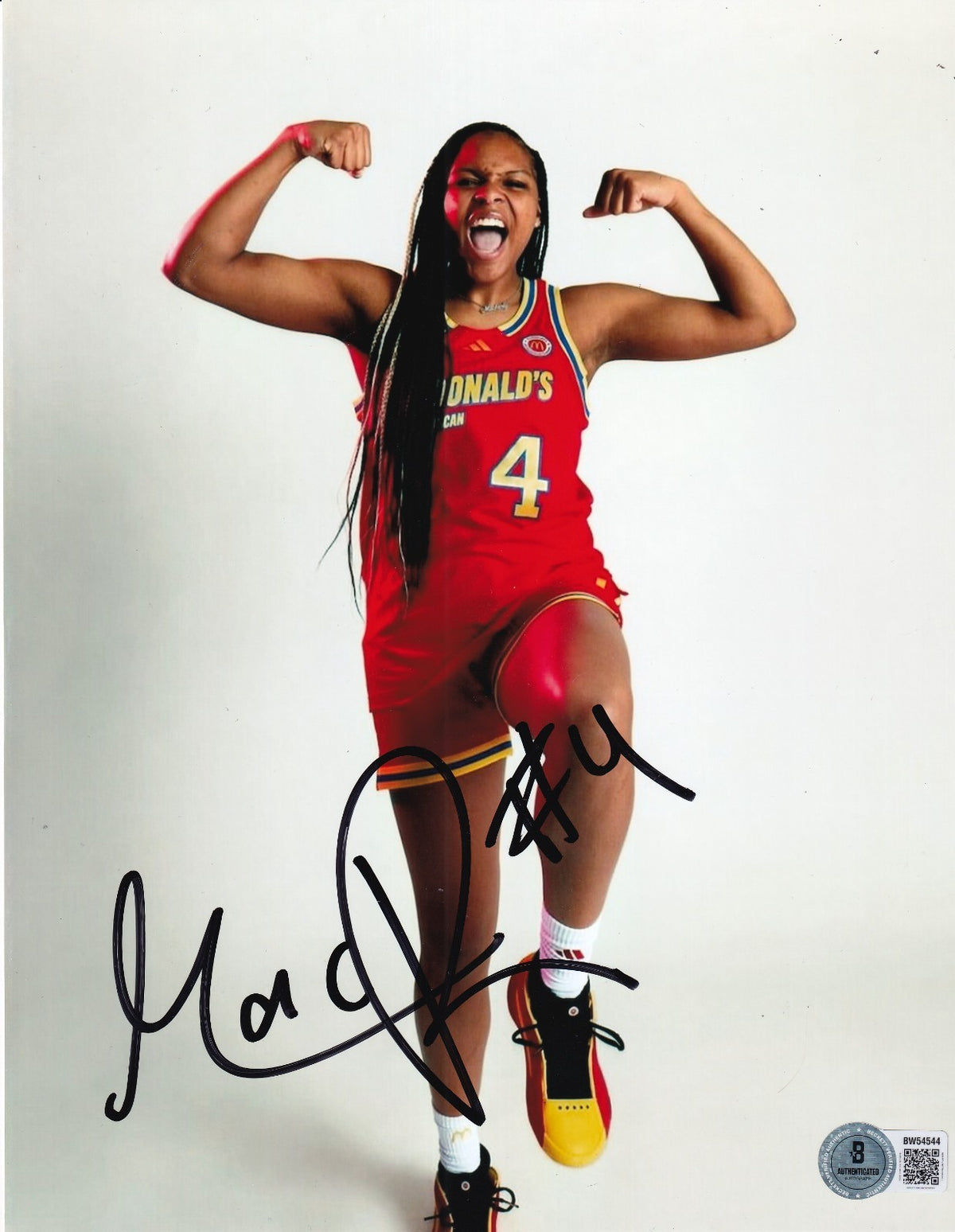 MACKENZIE RANDOLPH signed (LOUISVILLE CARDINALS) 8X10 photo BECKETT BAS BW54544