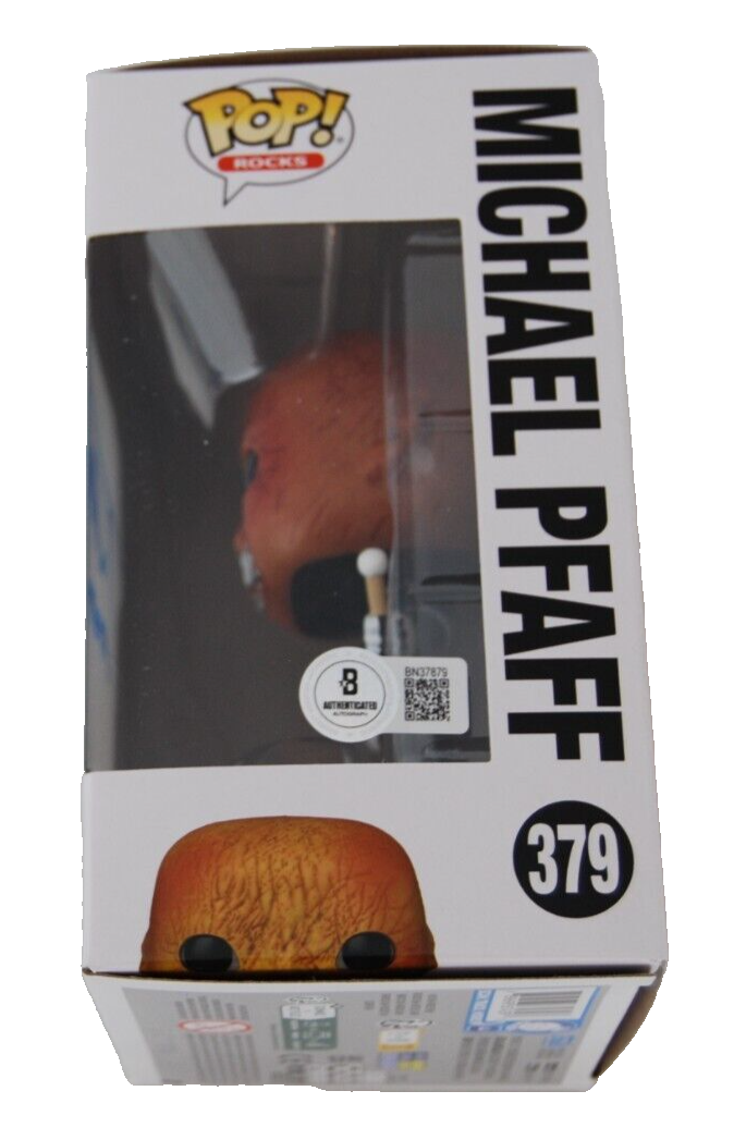 MICHAEL PFAFF signed (SLIPKNOT) Tortilla Man #379 Funko Pop BECKETT BAS BN37879