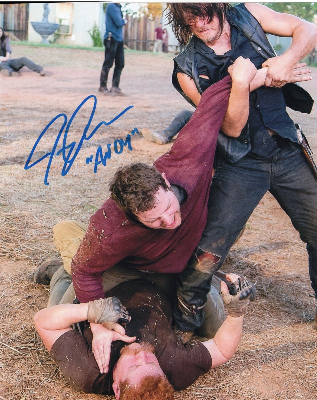Jeremy Palko The Walking Dead Andy Signed 8x10 Photo w/COA