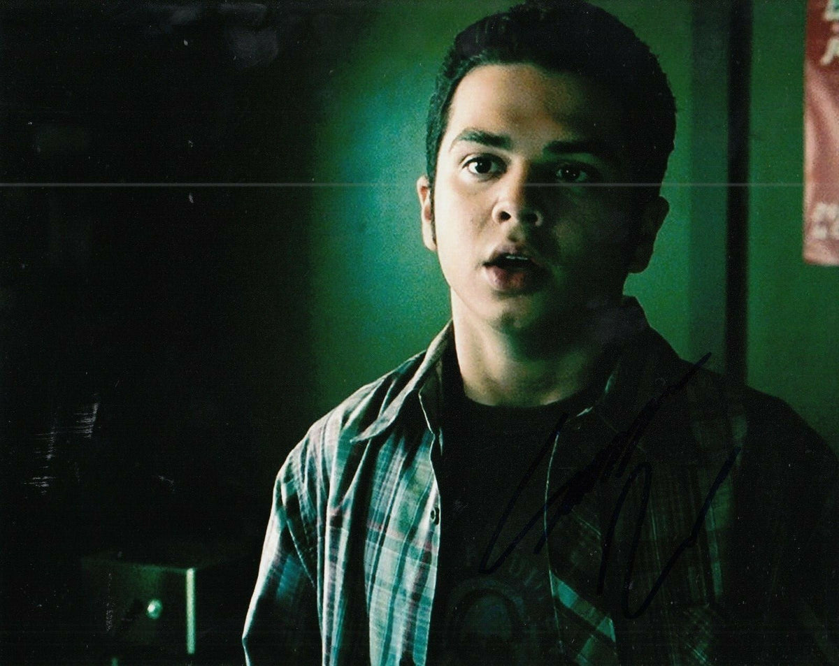 SAMM LEVINE signed (PULSE) Horror Movie 8X10 photo autographed *Tim* W/COA 