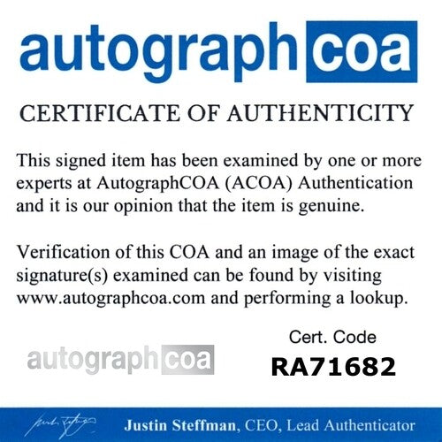 JAY LENO signed (THE TONIGHT SHOW) 8x10 photo autographed ACOA Authentic #3