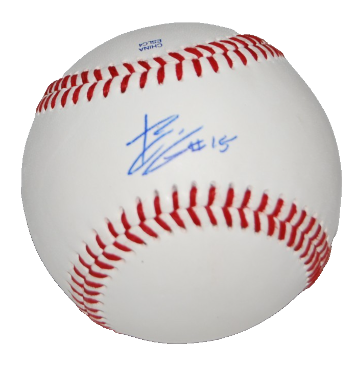 BINO WATTERS signed (LSU TIGERS) Minor League baseball BECKETT BAS BY085946