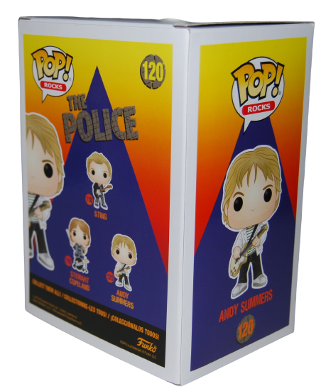 ANDY SUMMERS signed (THE POLICE) autographed #120 Funko Pop BECKETT BAS AD27032