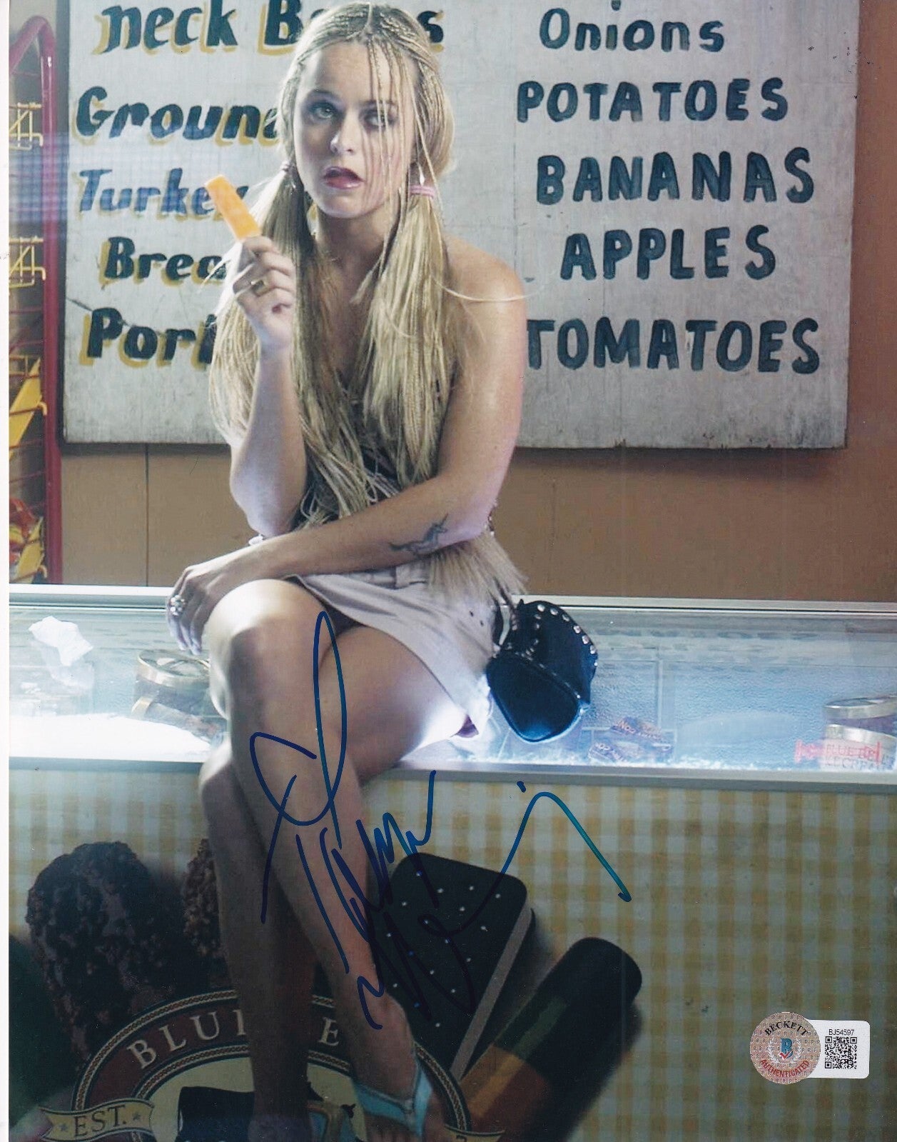TARYN MANNING signed (HUSTLE & FLOW) Nola Movie 8X10 photo BECKETT BAS BJ54597
