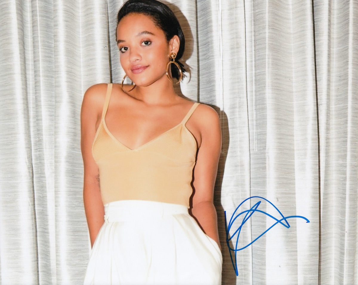 KIERSEY CLEMONS signed (DOPE) Movie Actress 8X10 photo *THE FLASH* W/COA #1