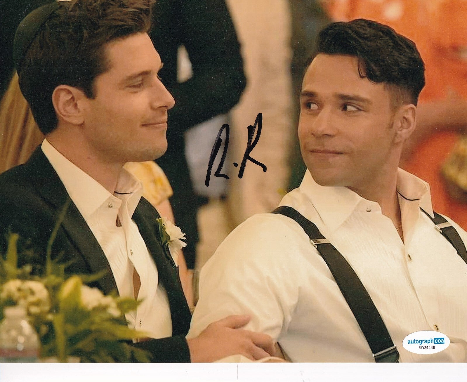 RONEN RUBINSTEIN signed (9-1-1 LONE STAR) T.K. Strand 8X10 photo ACOA SD29448