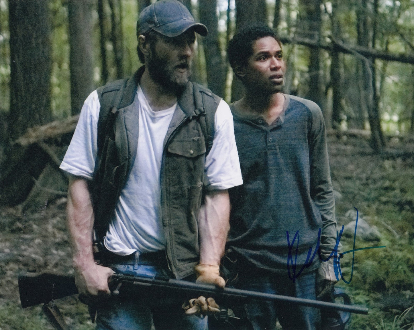 KELVIN HARRISON JR signed (IT COME A NIGHT) *TRAVIS* Movie 8X10 photo W/COA