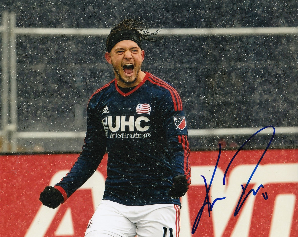 KELYN ROWE signed (NEW ENGLAND REVOULTION) MLS SOCCER 8X10 photo W/COA #2
