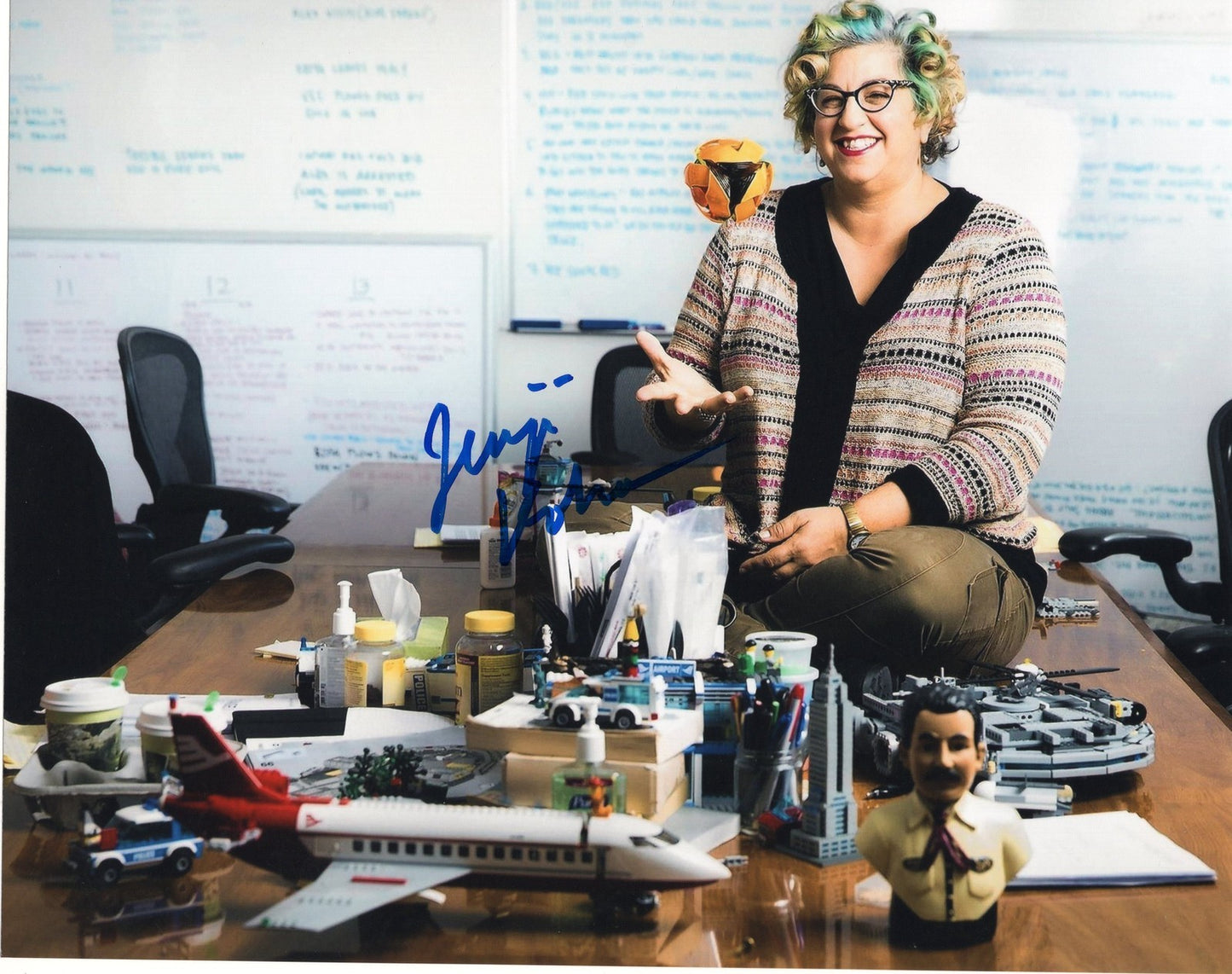 Jenji Kohan Orange is The New Black Writer Signed 8x10 Photo w/COA #1