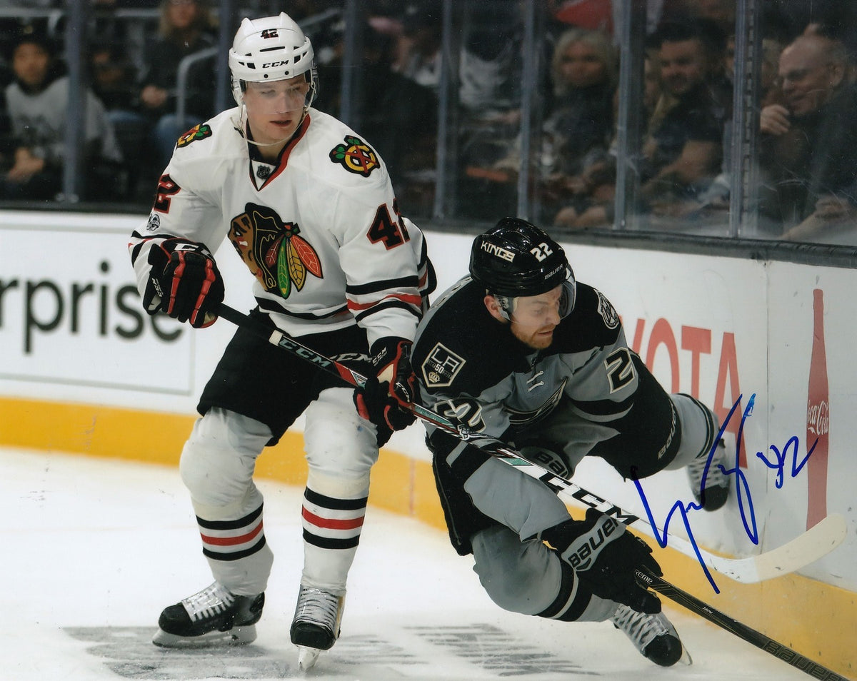 GUSTAV FORSLING signed (CHICAGO BLACKHAWKS) autograph HOCKEY 8X10 photo W/COA #1