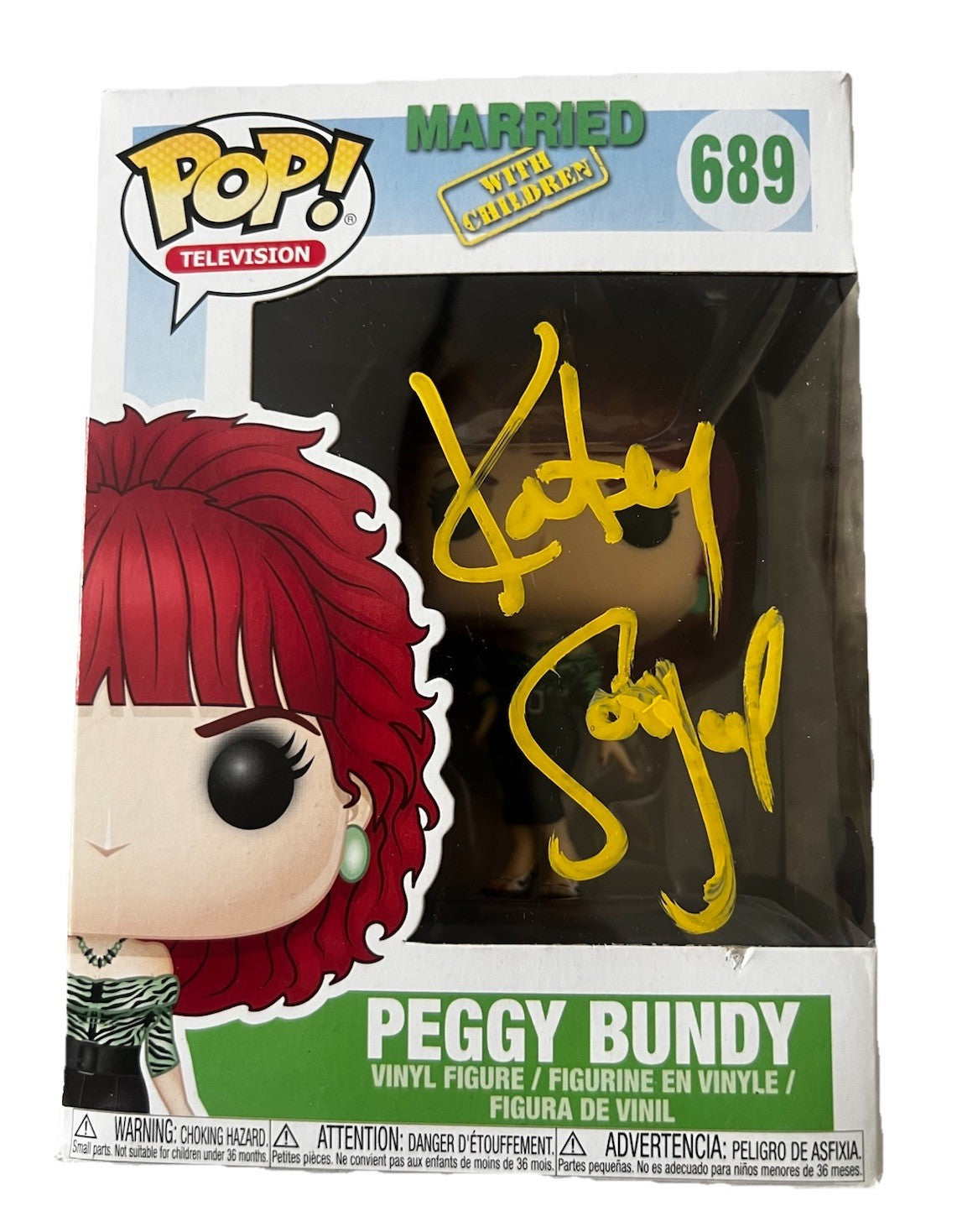 KATEY SAGAL signed (MARRIED WITH CHILDREN) Funko Pop #689 BECKETT BAS BS38067