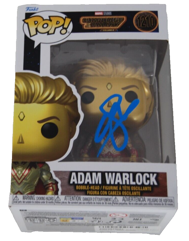 WILL POULTER signed (GUARDIANS OF THE GALAXY) 1210 Funko Pop BECKETT BAS BN07911