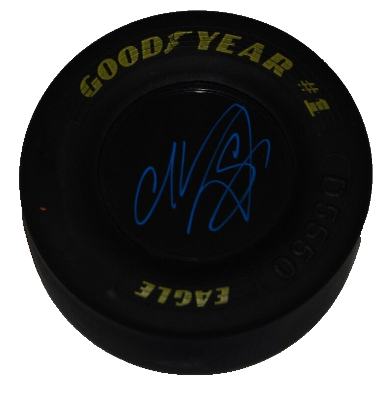 COREY LAJOIE signed (NASCAR) mini good year racing tire BECKETT BAS BN71251