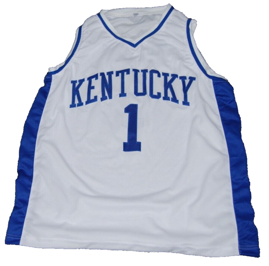 RICK PITINO signed (KENTUCKY WILDCATS) custom basketball jersey BECKETT BR67701
