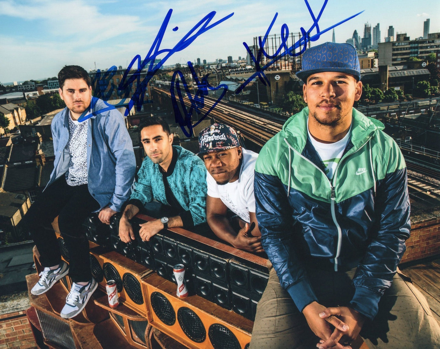 Rudimental Group Feel the Love Signed 8x10 Photo w/COA #3