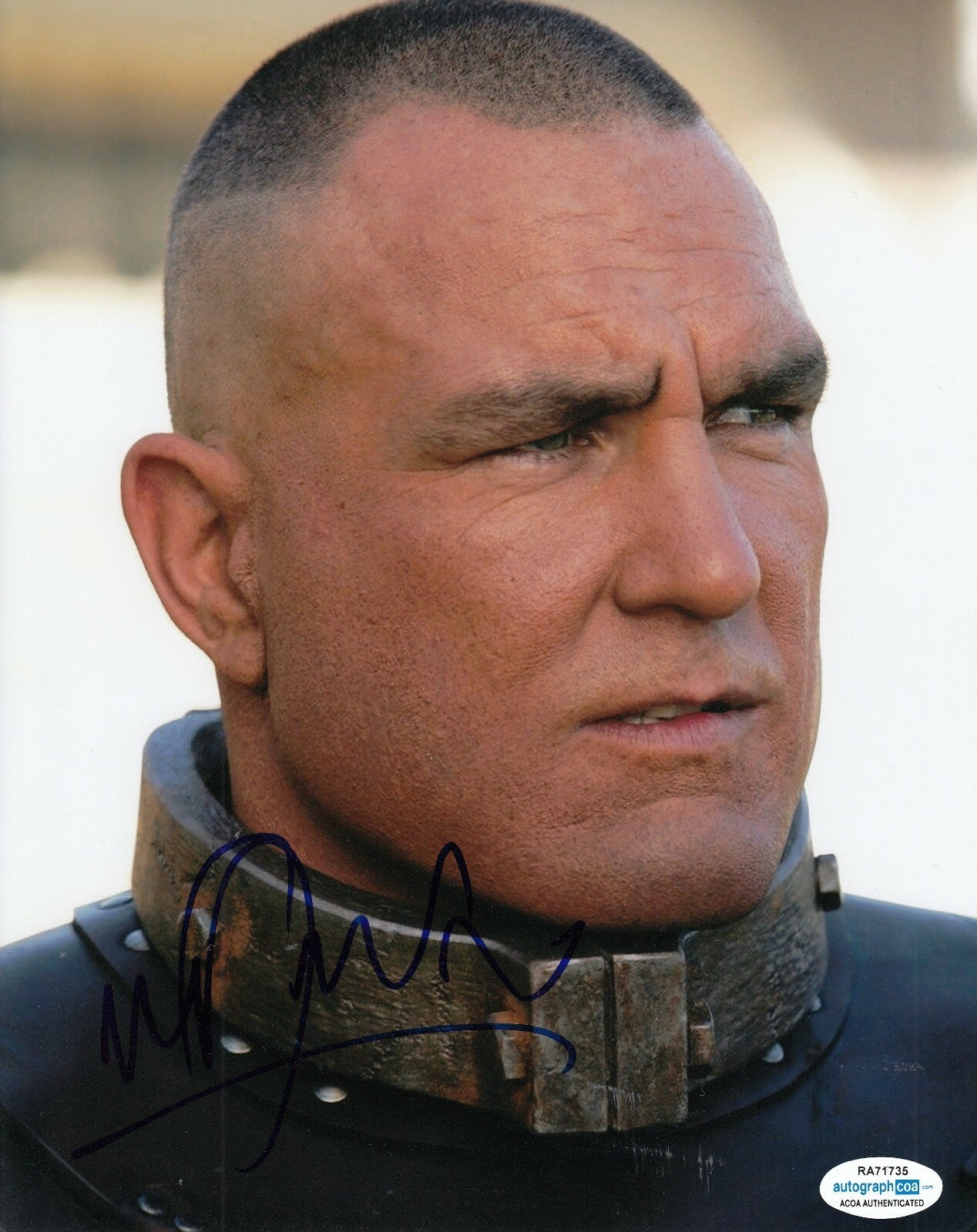 VINNIE JONES signed (X-MEN THE LAST STAND) MOVIE 8X10 photo *Juggernaut* ACOA #1