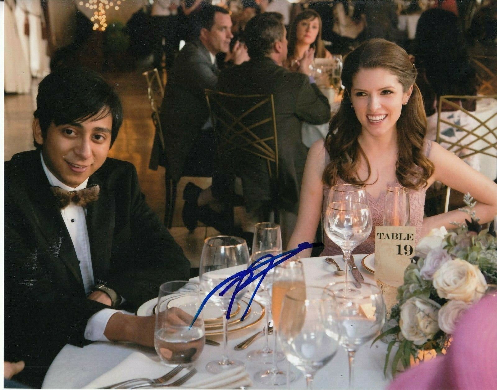 TONY REVOLORI signed (Table 19) Movie 8X10 photo *Renzo Eckberg* W/COA 