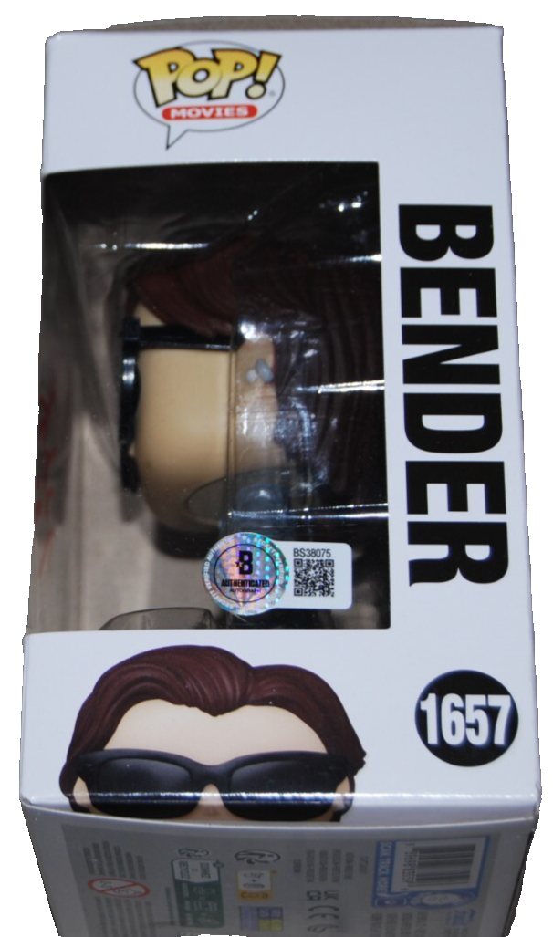 JUDD NELSON signed (THE BREAKFAST CLUB) Bender Funko pop #1657 BECKETT BS38075
