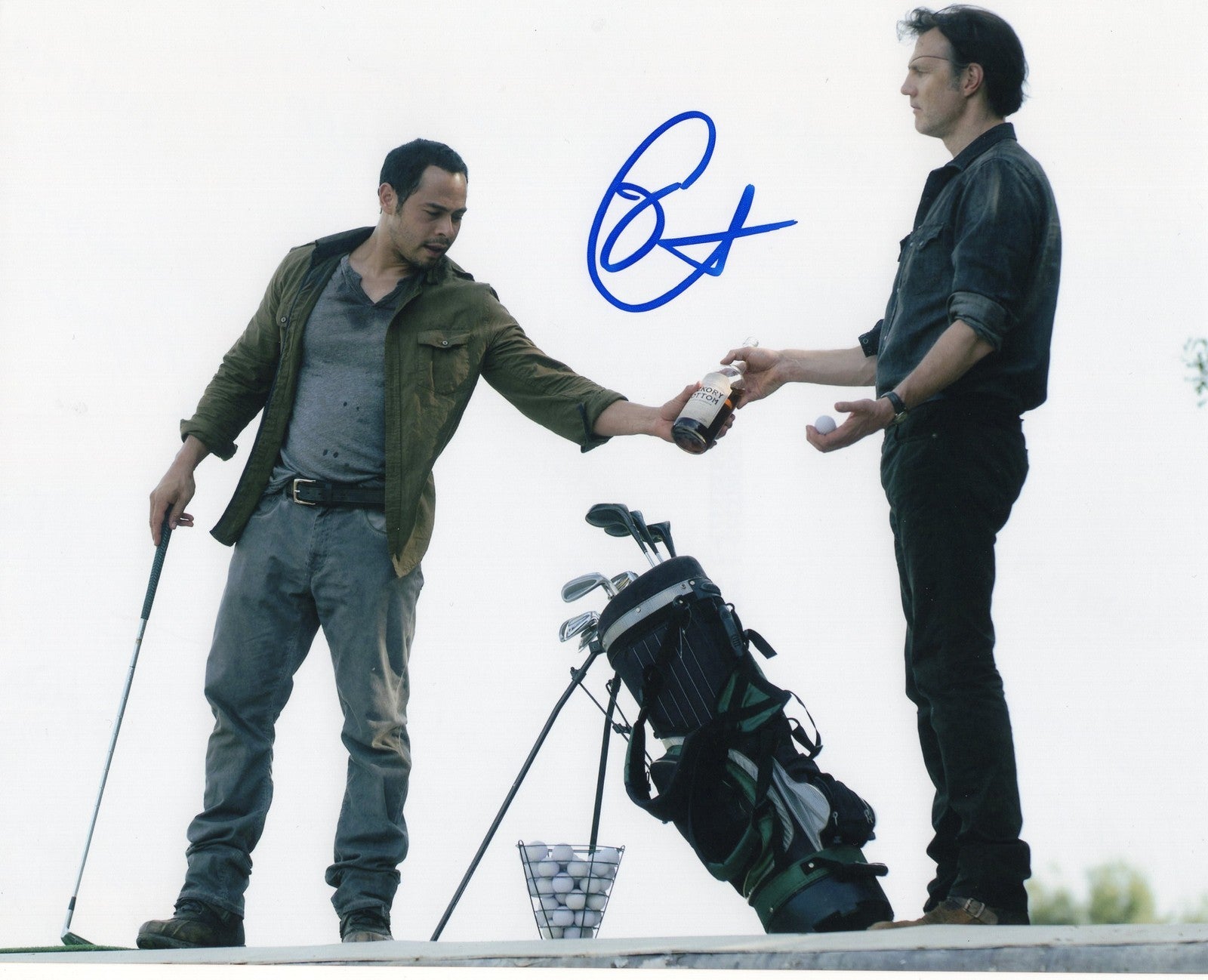Jose Pablo Cantillo The Walking Dead Caesar Martinez Signed 8x10 Photo w/COA #8