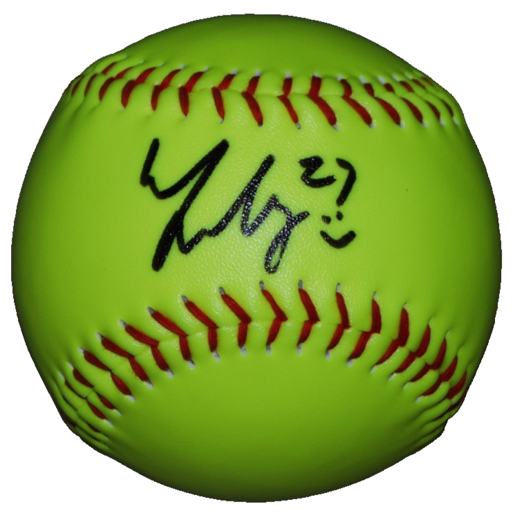 EMMA LEMLEY signed (BLAZE) Virgina Tech USA Softball 12" BECKETT BAS BT78225
