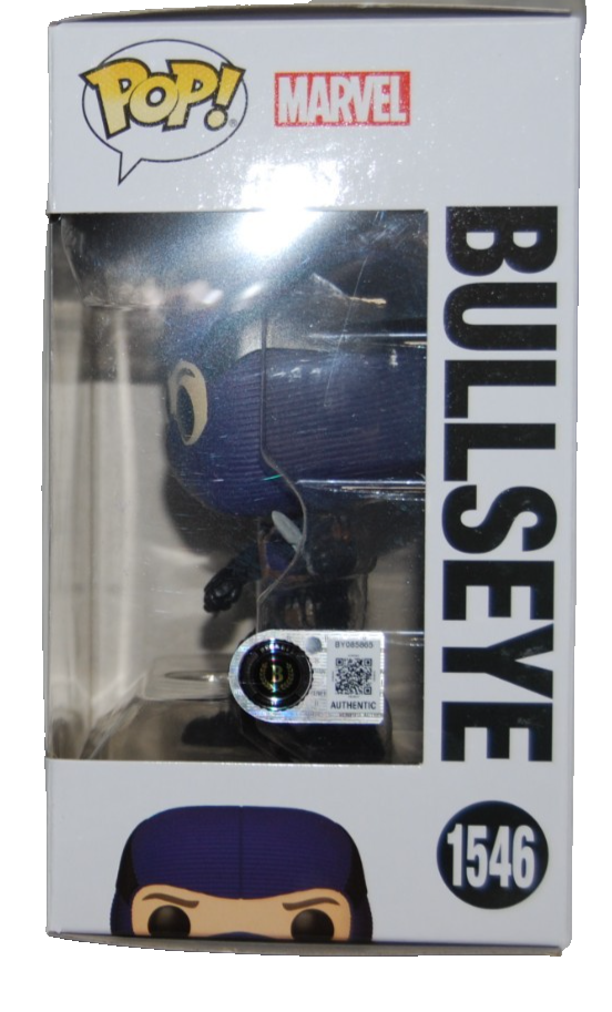 WILSON BETHEL signed (DAREDEVIL) BULLSEYE Funko Pop #1546 BECKETT BY085865