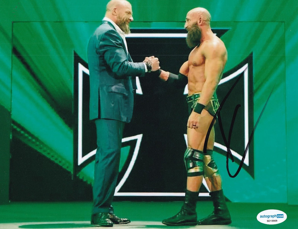 TOMMASO CIAMPA signed (WWE) WRESTLING Smackdown NXT 8X10 photo ACOA SD18969