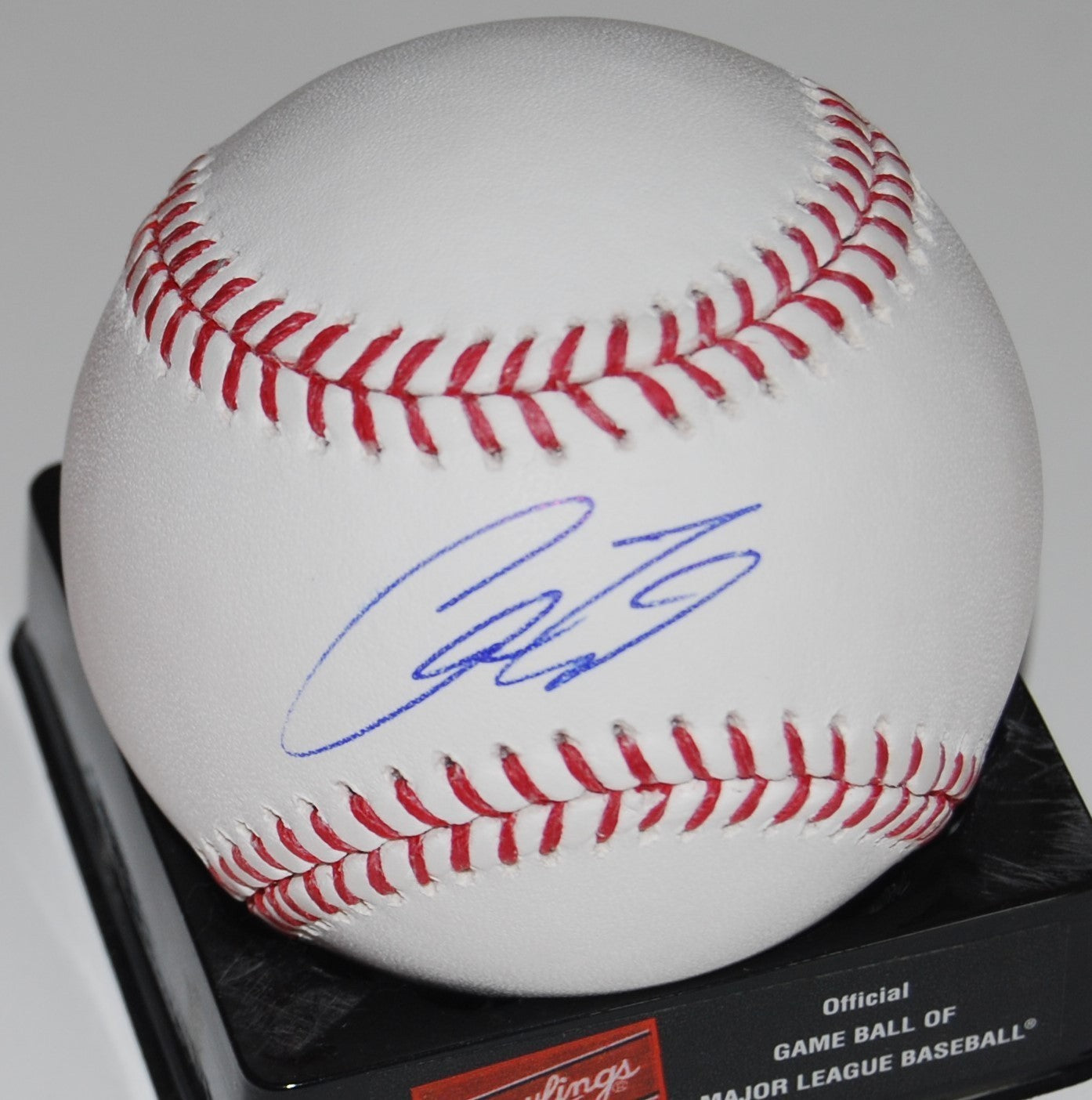 CHRIS SHAW signed (SAN FRANCICO GIANTS) Official Major League baseball W/COA