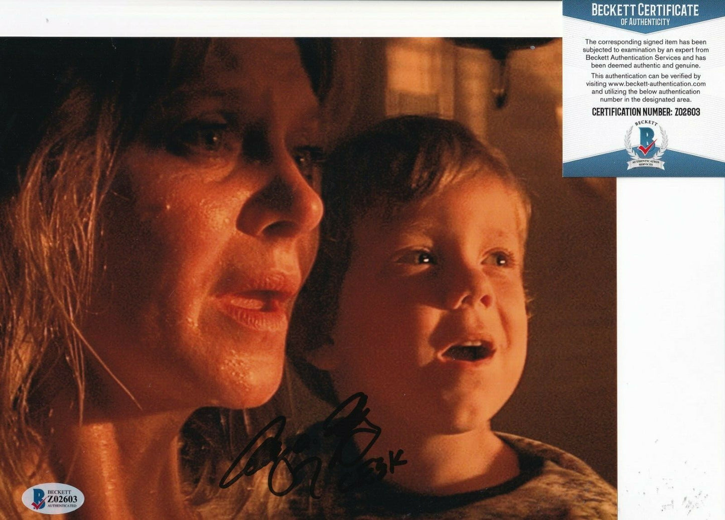 CARY GUFFEY signed CLOSE ENCOUNTERS OF THE THIRD KIND 8X10 photo BECKETT Z02603
