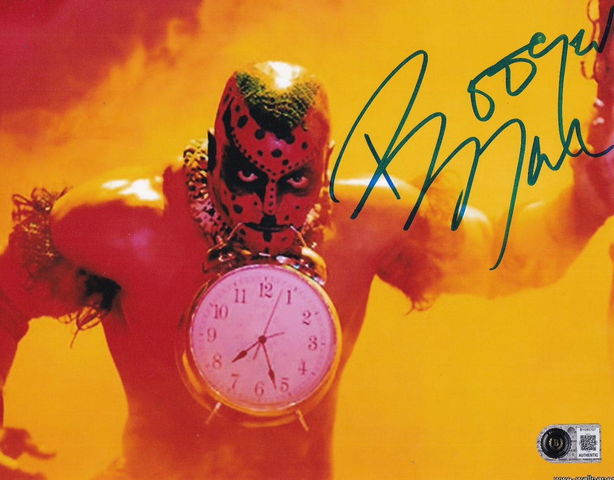 BOOGEYMAN signed (WWE) Wrestling SMACKDOWN RAW 8x10 photo BECKETT BY085707