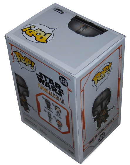 BRENDAN WAYNE signed (THE MANDALORIAN) Star Wars Funko Pop #326 SWAU A29584