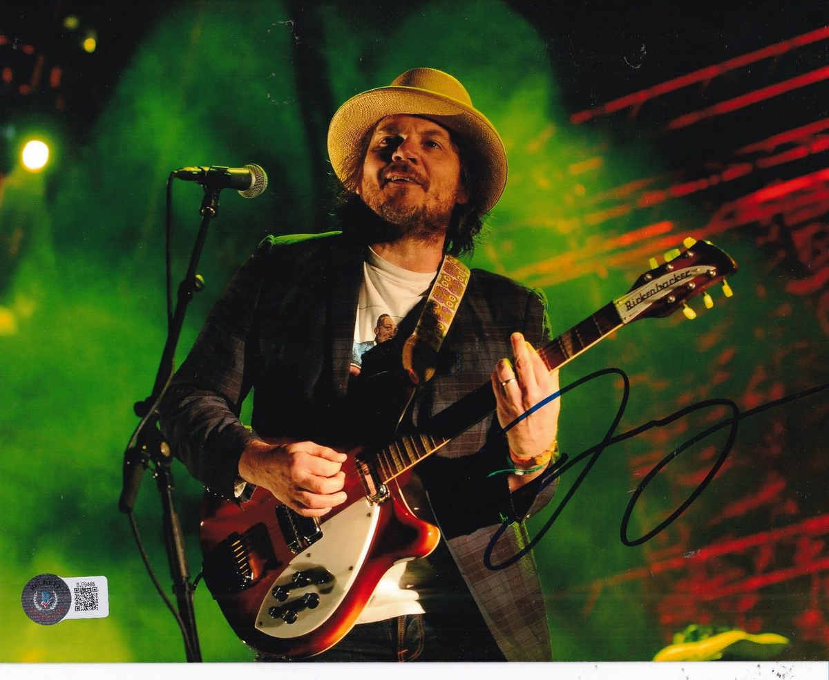 JEFF TWEEDY signed (WILCO) Music singer autograph 8X10 photo BECKETT BAS BJ79465