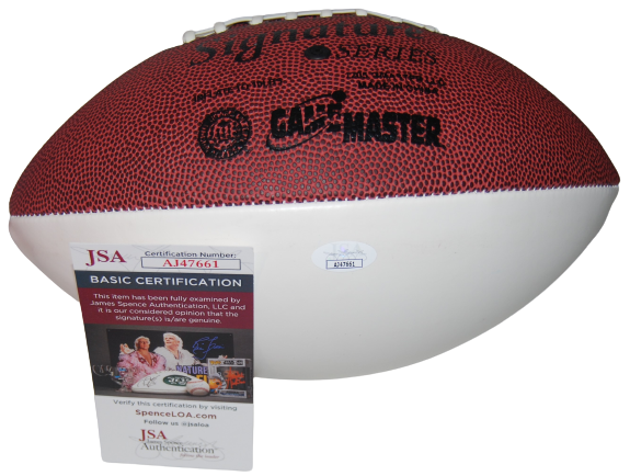 BJ OJULARI signed (LSU TIGERS) LOGO football JSA AUTHENTICATED AJ47661