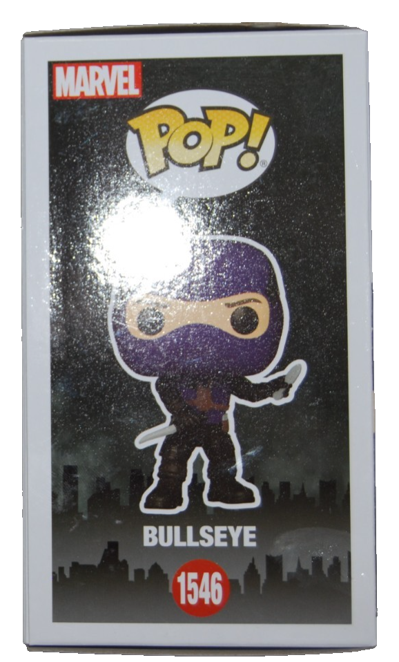 WILSON BETHEL signed (DAREDEVIL) BULLSEYE Funko Pop #1546 BECKETT BY085865