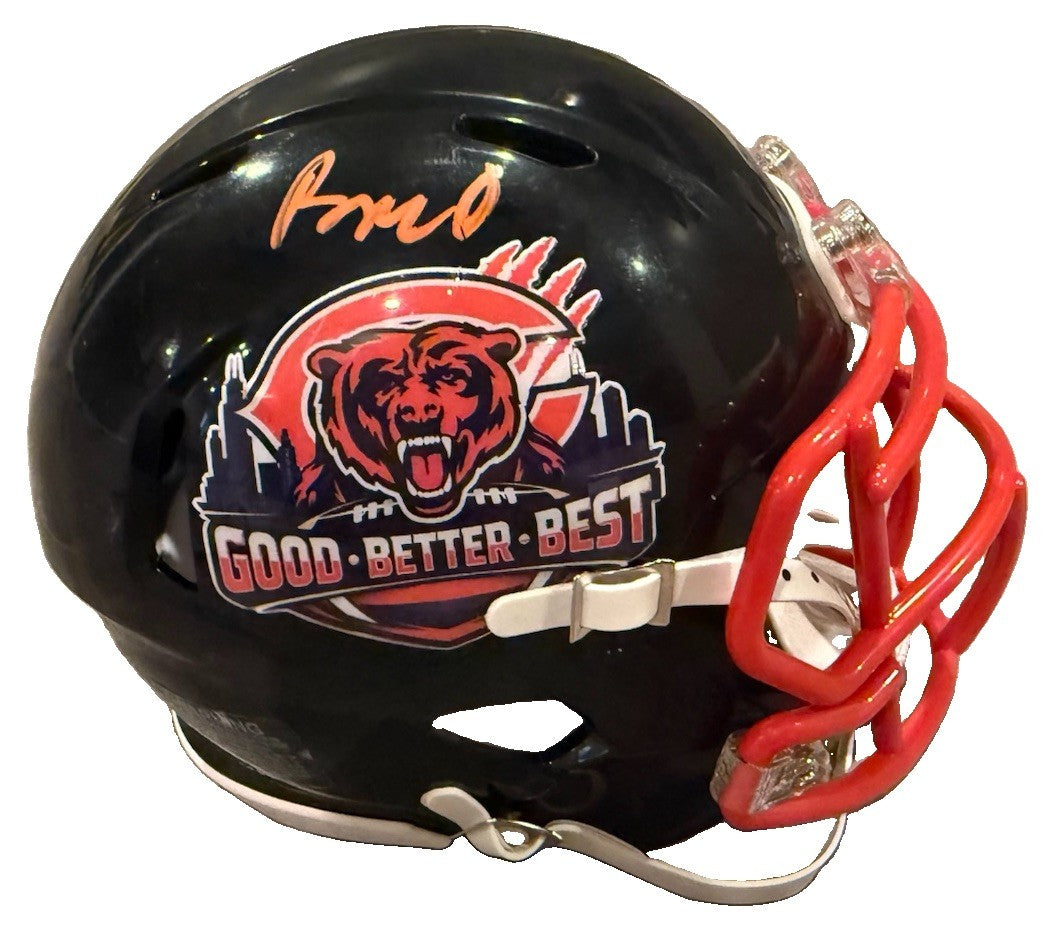 ROME ODUNZE signed (CHICAGO BEARS) Good Better Best Mini helmet JSA CR86615