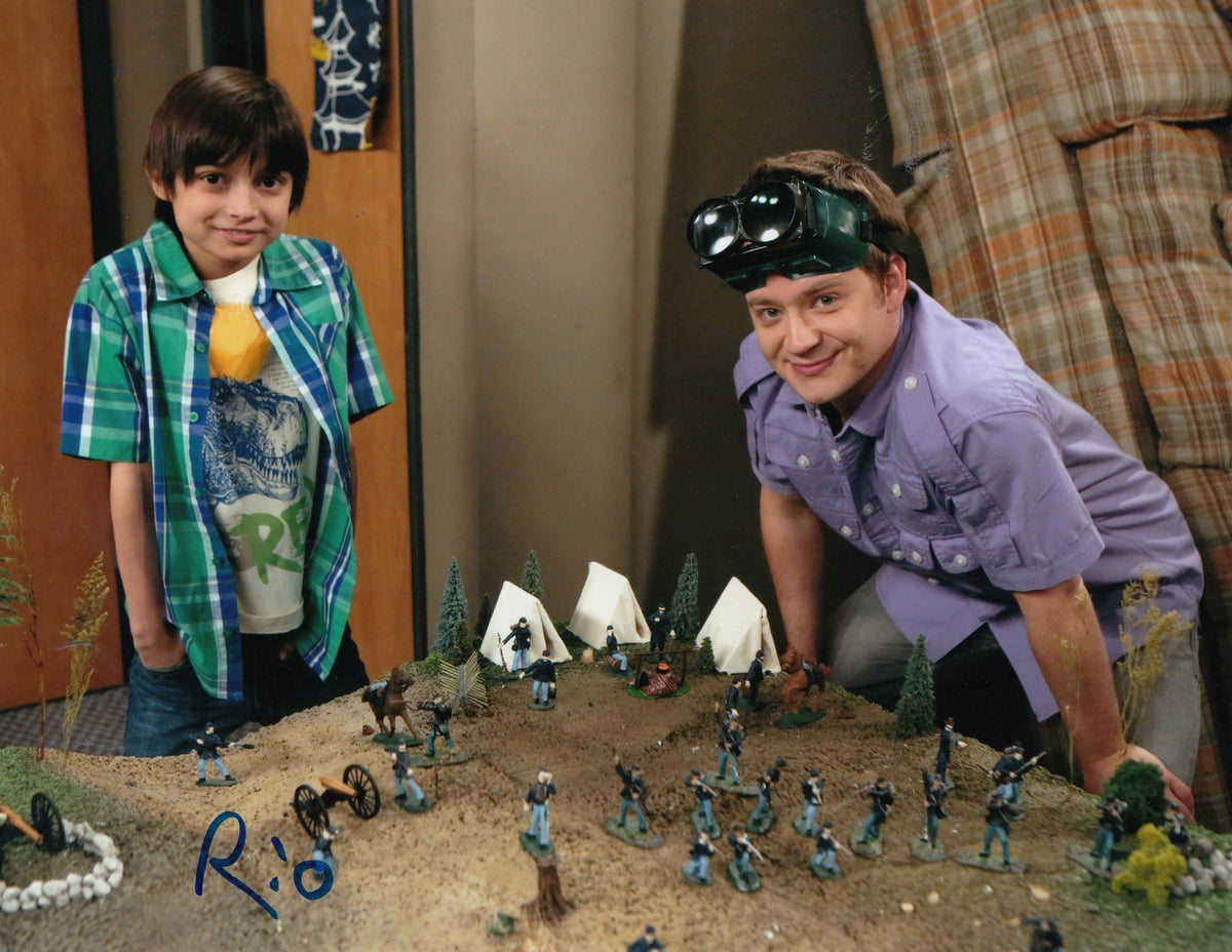 RIO MANGINI signed *KICKIN' IT* TV SHOW 8X10 photo TEEN WOLF w/coa #2
