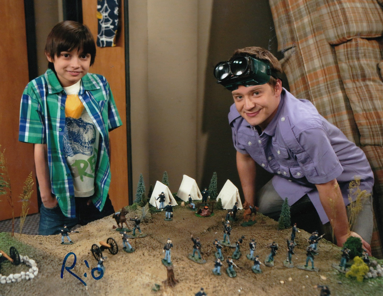 RIO MANGINI signed *KICKIN' IT* TV SHOW 8X10 photo TEEN WOLF w/coa #2